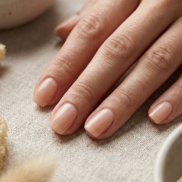 Gainage sur ongle naturel