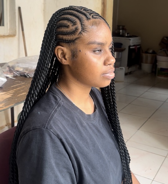 Twists Fulani bob