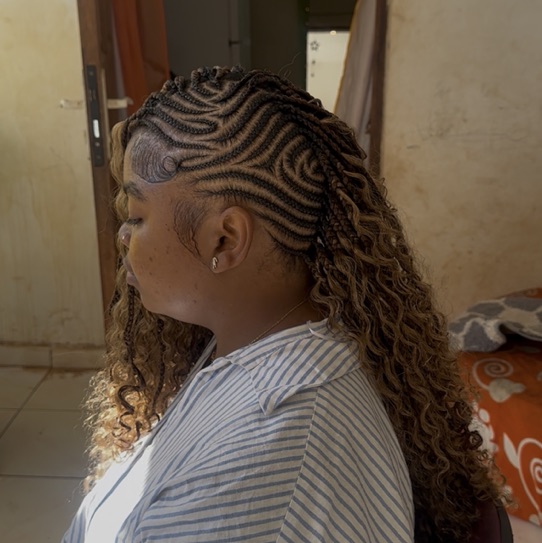 Boho braids Mohawk haïrstyle