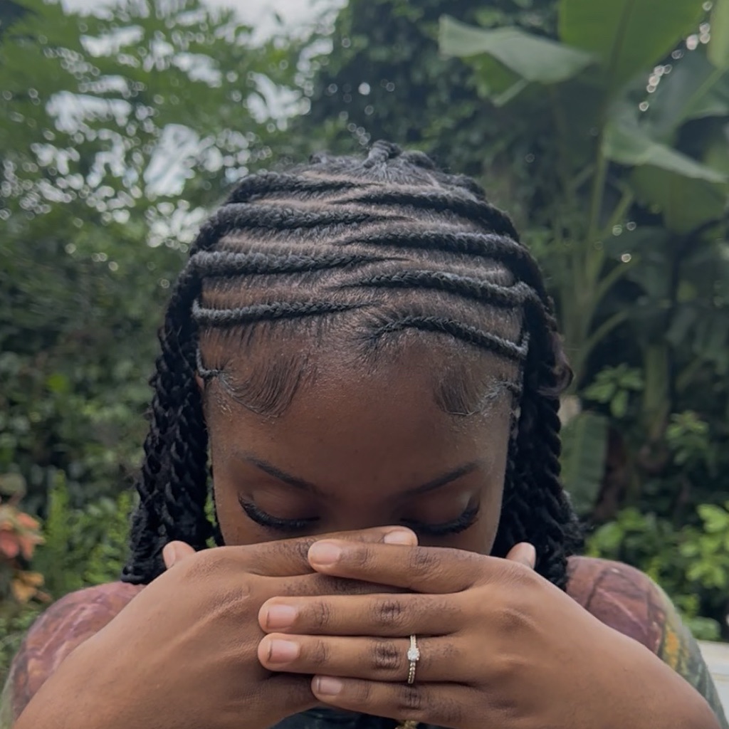 Fulani boho twist bob
